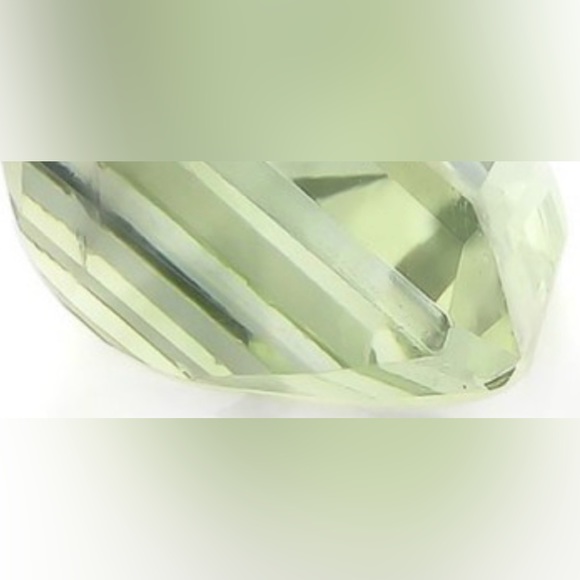 NWOT 4.2 CTW Green Amethyst Emerald Cut AAA Grade Gemstone - Picture 10 of 10